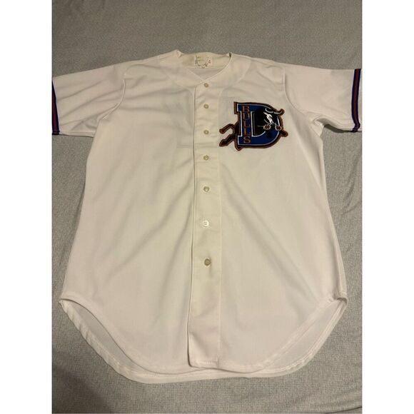 Durham Bulls Size 44 Large Wilson Jersey Vintage #17 Men NWT